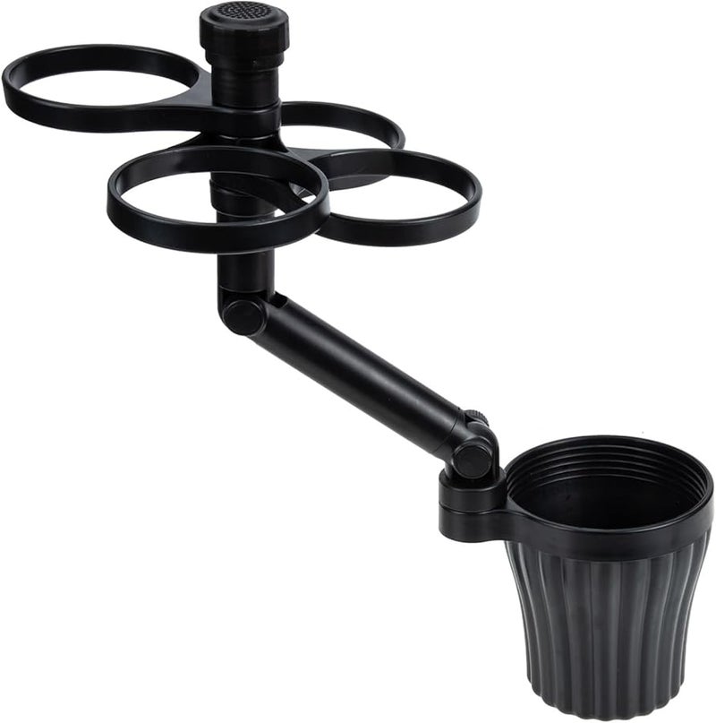 Veemoon Car Cup Holder Expander Adjustable 360 Rotating Organizer Vehicle Accessories - Image 1