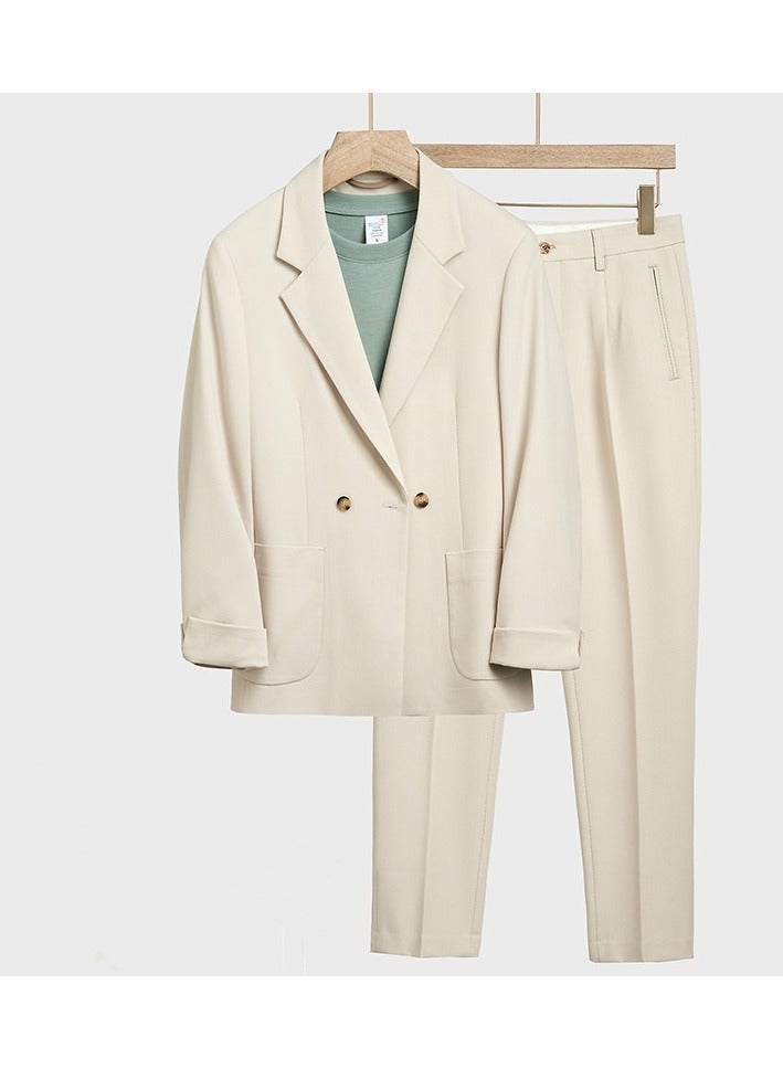 KUYING New Fashionable Casual Men's Suit Set 