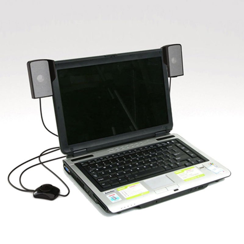 Veemoon USB Clip On Computer Speaker Portable Desktop Speaker With 3 5mm Jack For Home Office Dormitory Use - Image 3