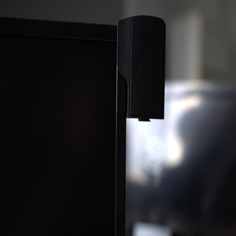 Veemoon USB Clip On Computer Speaker Portable Desktop Speaker With 3 5mm Jack For Home Office Dormitory Use - Image 4