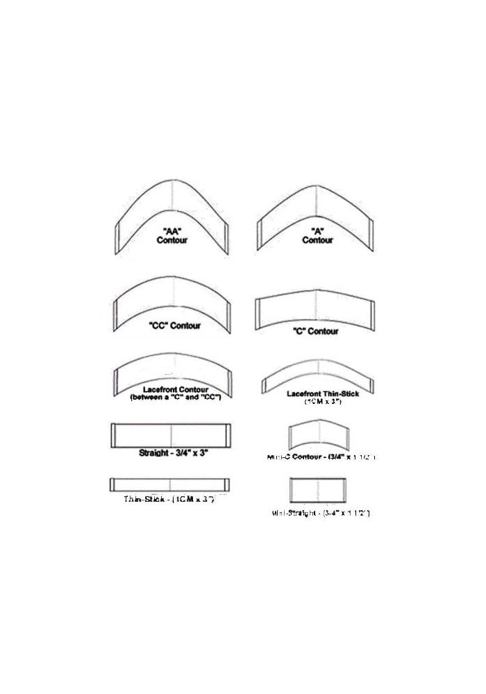 Supertape Contour C - 3 Packs of Adhesive Strips - Image 2