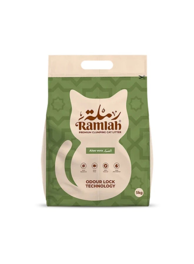 Ramlah Clumping Cat Litter Aloe Vera 5kg