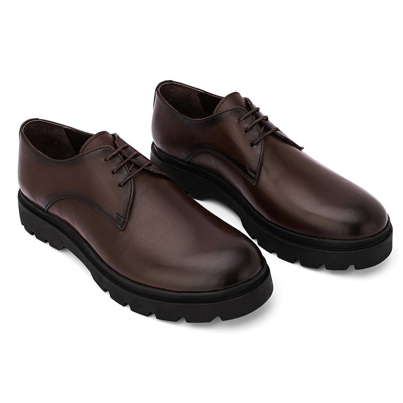 Brio Mega Sole Lace-Ups - Brown