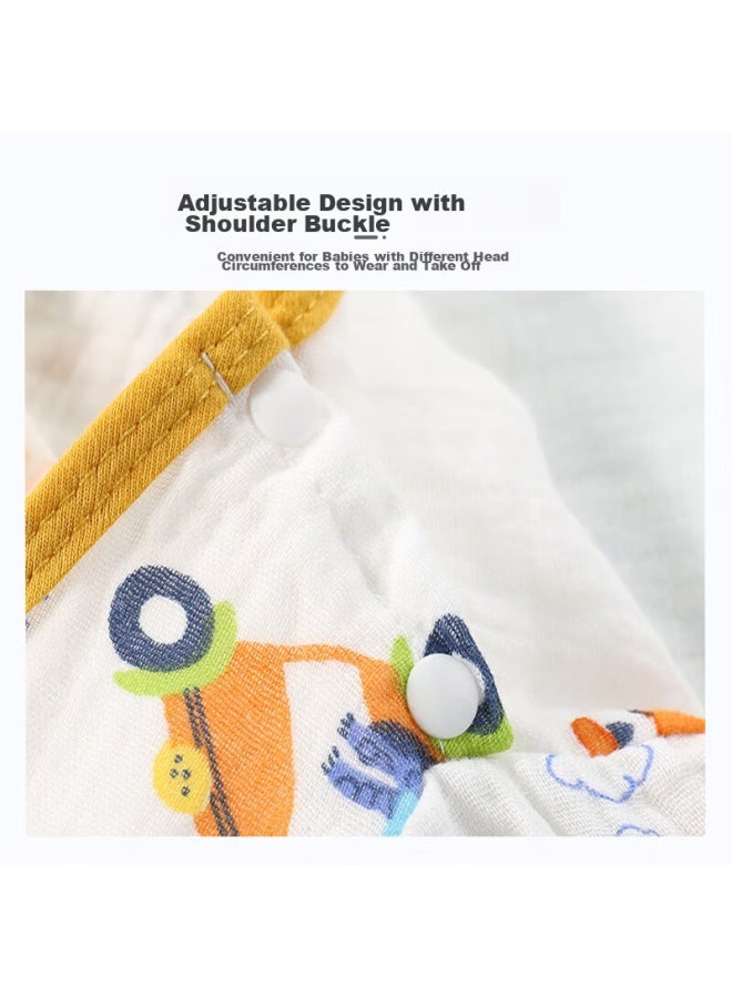 9i9 Baby Sleeping Bag, Pure Cotton Gauze, Infant Anti-kick Blanket, Summer Thin, Newborn, Children's Air-conditioned Room Quilt, Sleeping Robe, Nightgown, 174 - Image 3
