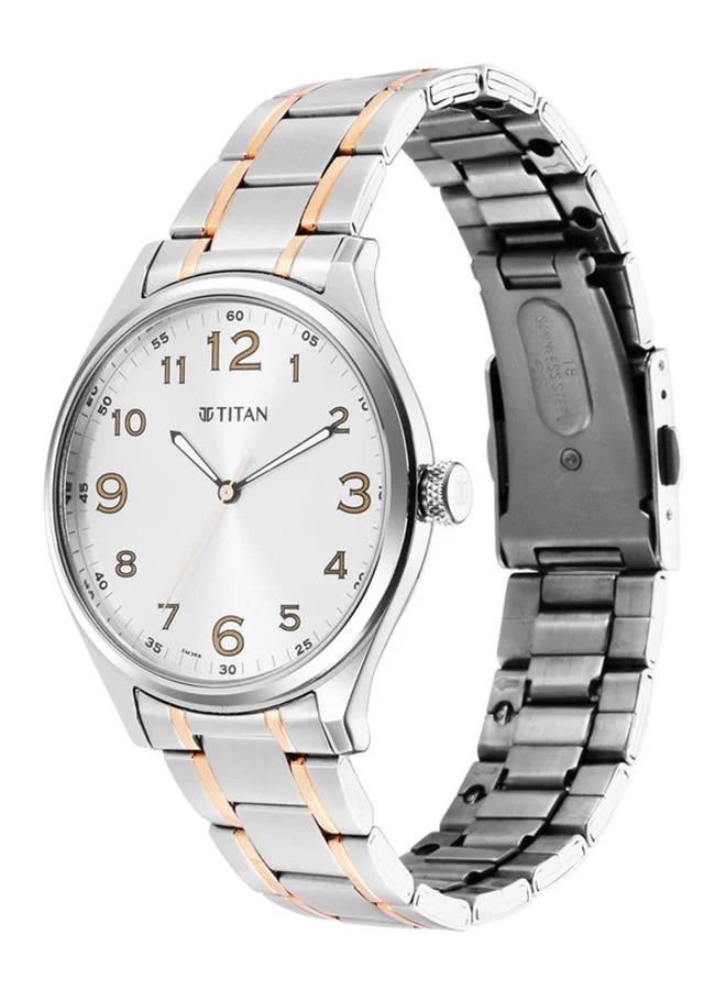 TITAN Stainless Steel Analog Wrist Watch 1802KM01