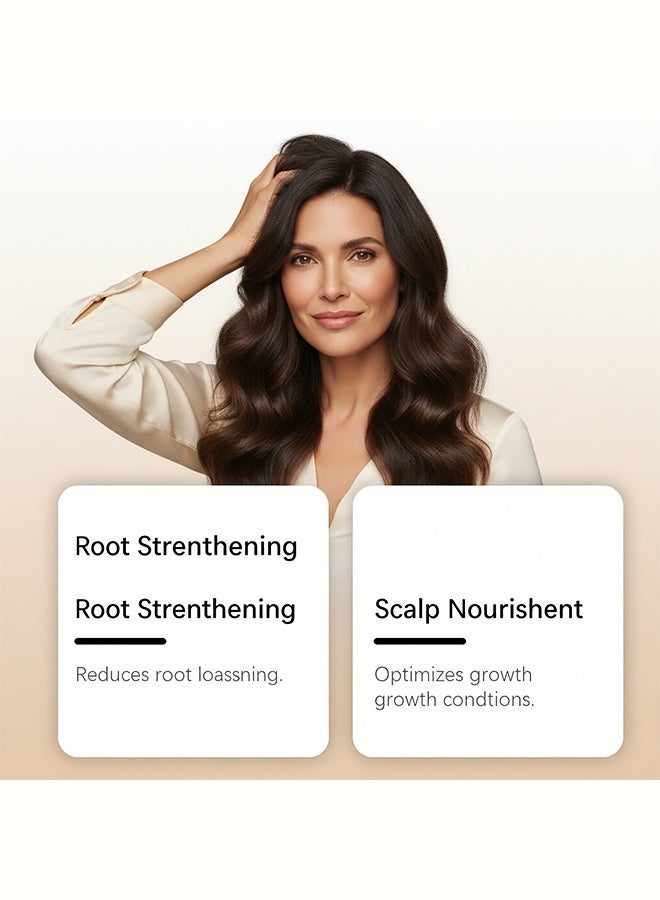 HOEGOA Thickening Hair Care Essence, Hair Regrowth System, Alphainfuse Hair Regrowth System, Advanced Hair Growth Treatment Serum For Thicker, Fuller Hairs, Strengthens Roots, Gentle Painless, Supports Healthy Hairs Growth For Men & Women - Image 2