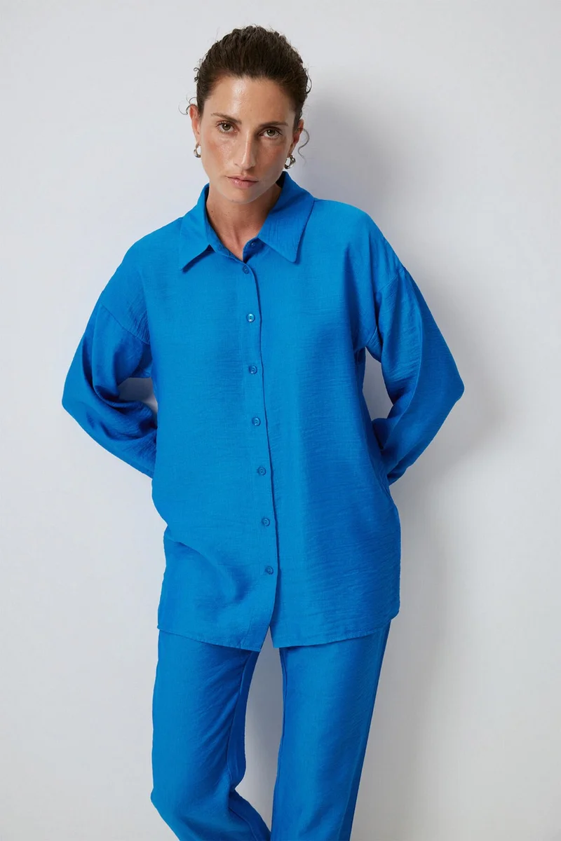 Touche Viscose Shirt Trousers Set