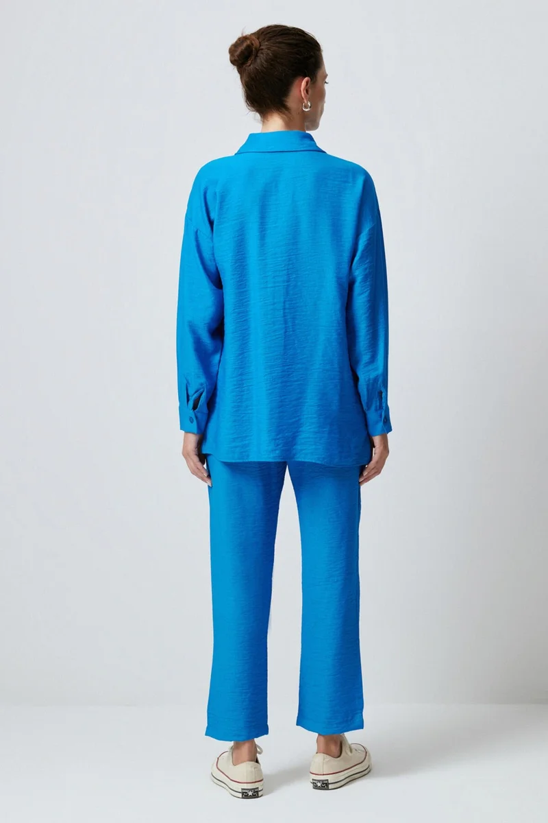Touche Viscose Shirt Trousers Set
