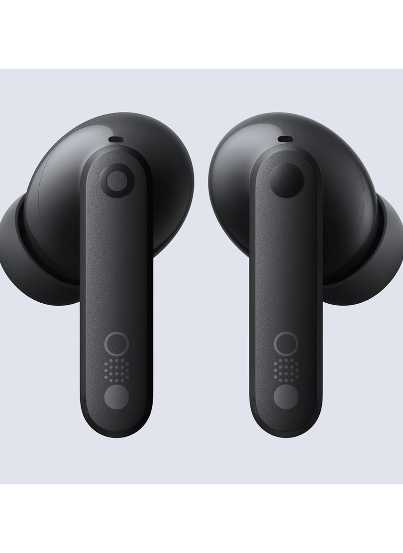 Buds Pro 2 Integrated True Wireless Earbuds with 50 dB Smart Active Noise Cancellation, Clear Voice Technology 2.0, Spatial Audio Effect, Deep Bass Sound, Touch Controls, Middle East Version – Premium Black for Android & iOS Devices - Image 2