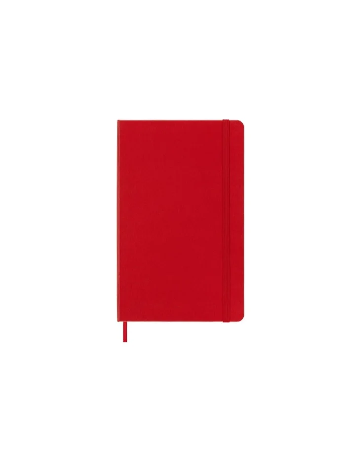 MOLESKINE Moleskine Classic Large Ruled Hard Cover Notebook - Scarlet
