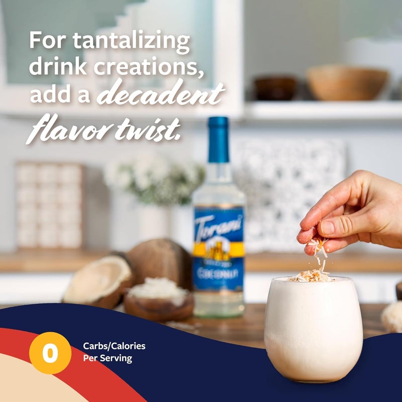Torani Sugar Free Coconut Syrup with Pump - Image 3
