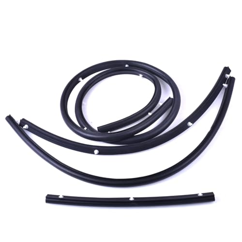 Prefer Warehouse ​​4X Hood Rubber Weather Stripping Seal Clips Strip Compatible with Mitsubishi Montero Pajero V73 V75 V76 V77 2000-2006 MR503543 MR437095 MR437092 MR437091 - Image 1