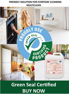 FAYFA Multiclean Green Seal Certified All Purpose Cleaner 5L  - Image 2