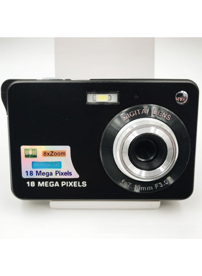 Generic 1800 Million Pixel Chinese Version High Definition Ordinary Digital Camera Home Use Selfie Card Camera Xd-k09-Body Color:48 Standard English Version Pink  - Image 4