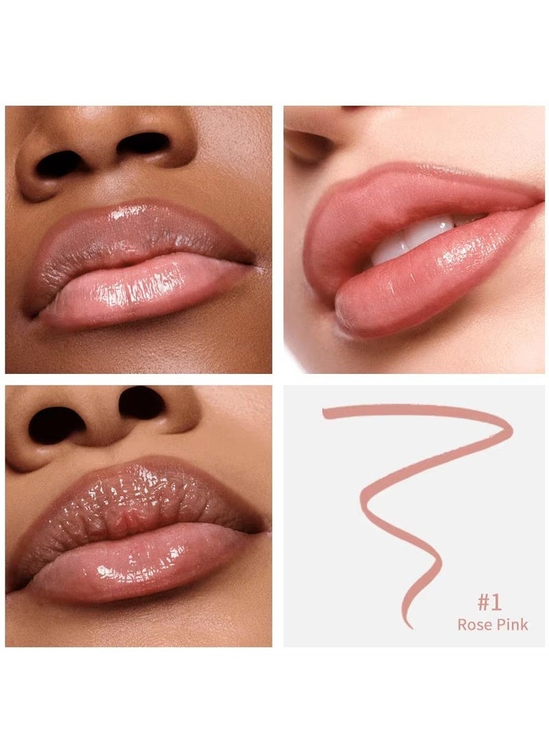 lakerain Lip Tint Peel Off Lip Liner Tattoo Waterproof Long Lasting Matte Non-Stick Cup Lip Tint Sexy Red Contour Lips MakeUp (Brow)  - Image 5