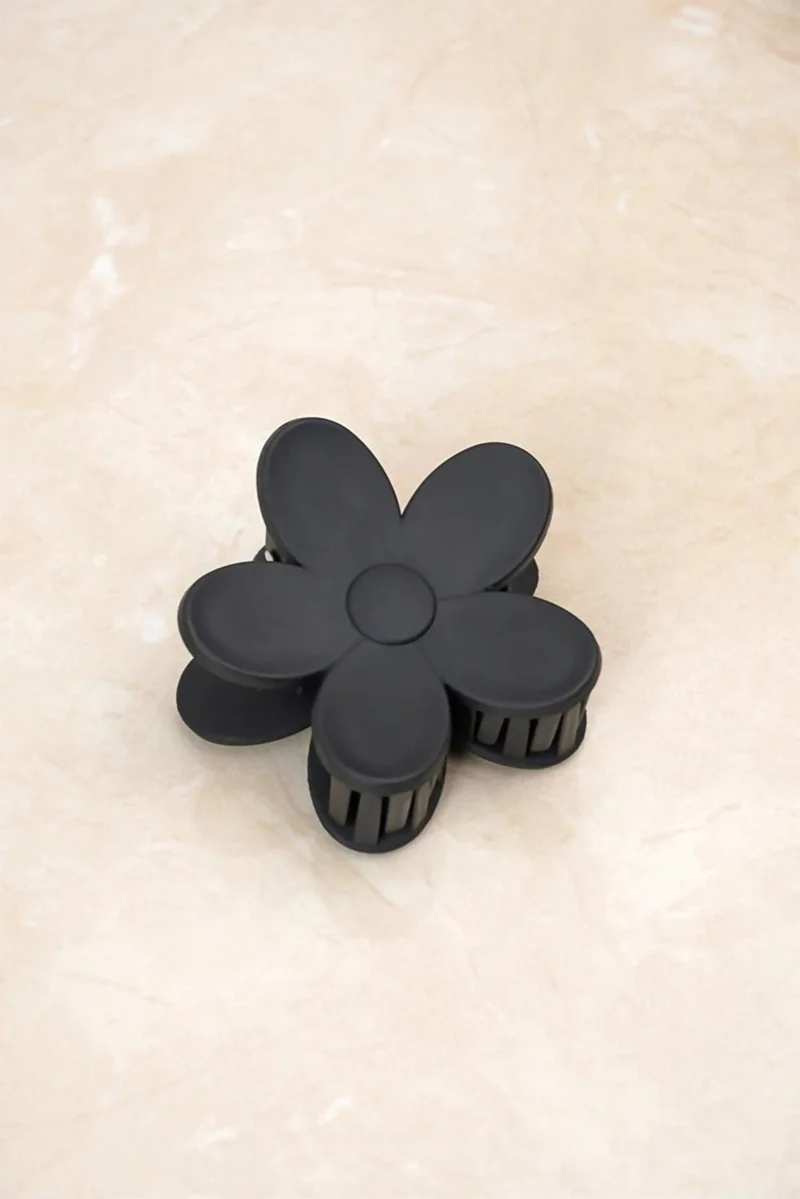 Bahels Trend 3-Piece Brown Daisy Flower Latch Clasp Set
