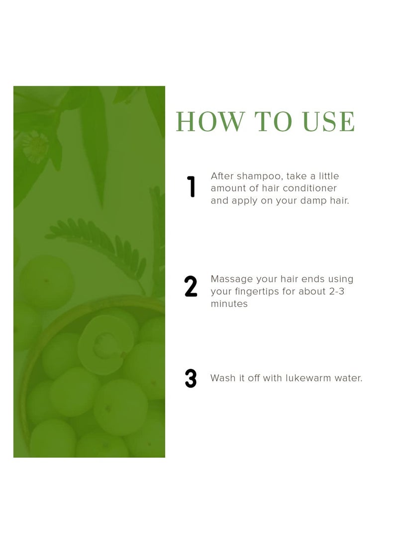 Khadi Natural Amla & Bhringraj Hair Conditioner | Anti-Hair Fall Conditioner | Nourishing Conditioner for Healthy Hair | Paraben & Silicone-Free | Suitable for All Hair Types | 210ml - Image 3