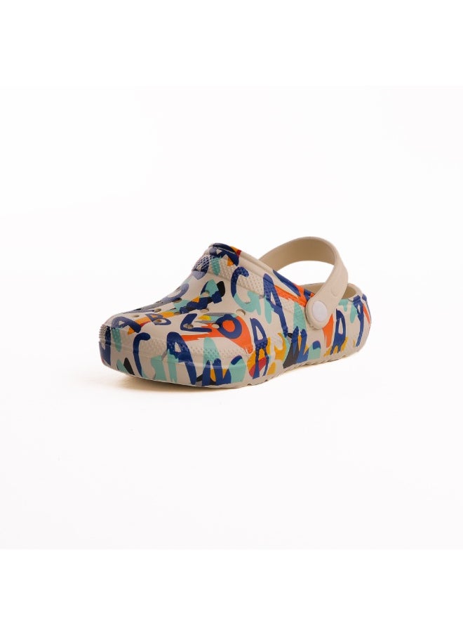 Onda Onda Pronto "PK11" Kids Clogs Colors Print, Light weight & Comfortable  - Image 2