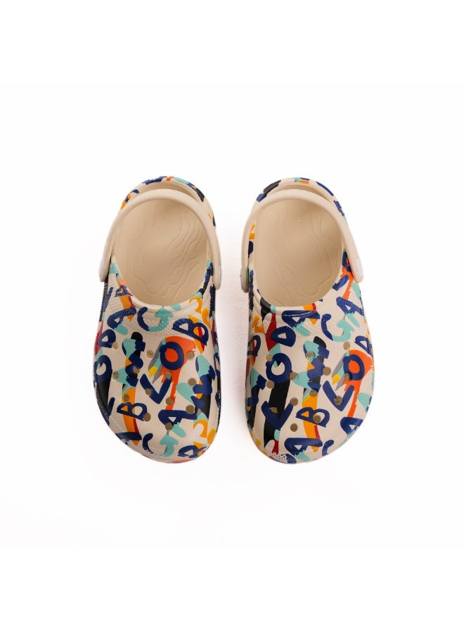 Onda Pronto "PK11" Kids Clogs Colors Print, Light weight & Comfortable
