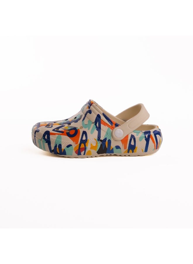 Onda Onda Pronto "PK11" Kids Clogs Colors Print, Light weight & Comfortable  - Image 3