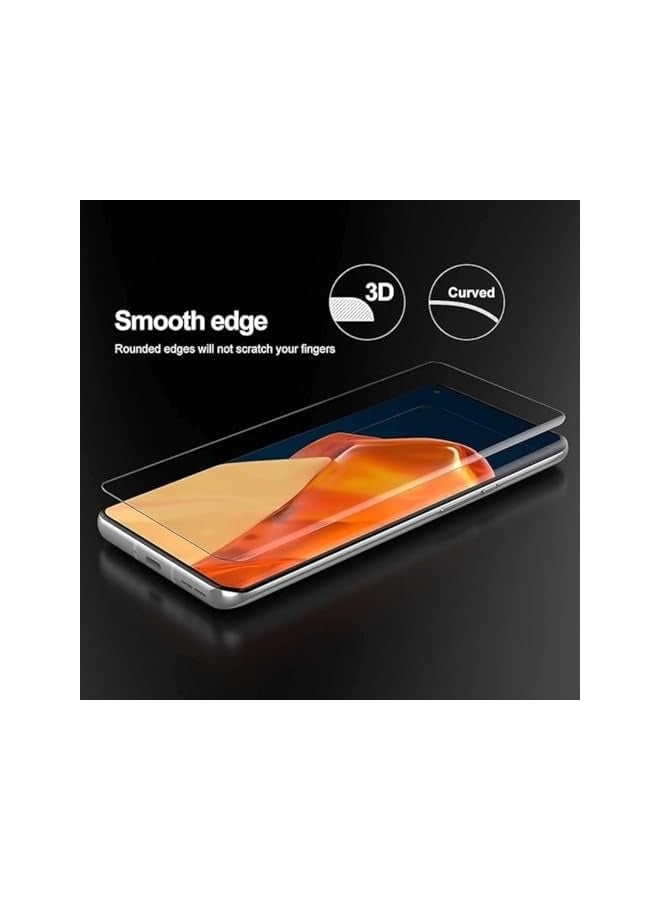 PROMASS Screen Protector For Honor 200 Pro UV Glass 3D Curved Edges Full Cover Tempered Glass Screen Protector Full Glue Edge to Edge Coverage Anti Scratch Anti Smudge Glass for Honor 200 Pro - Image 4