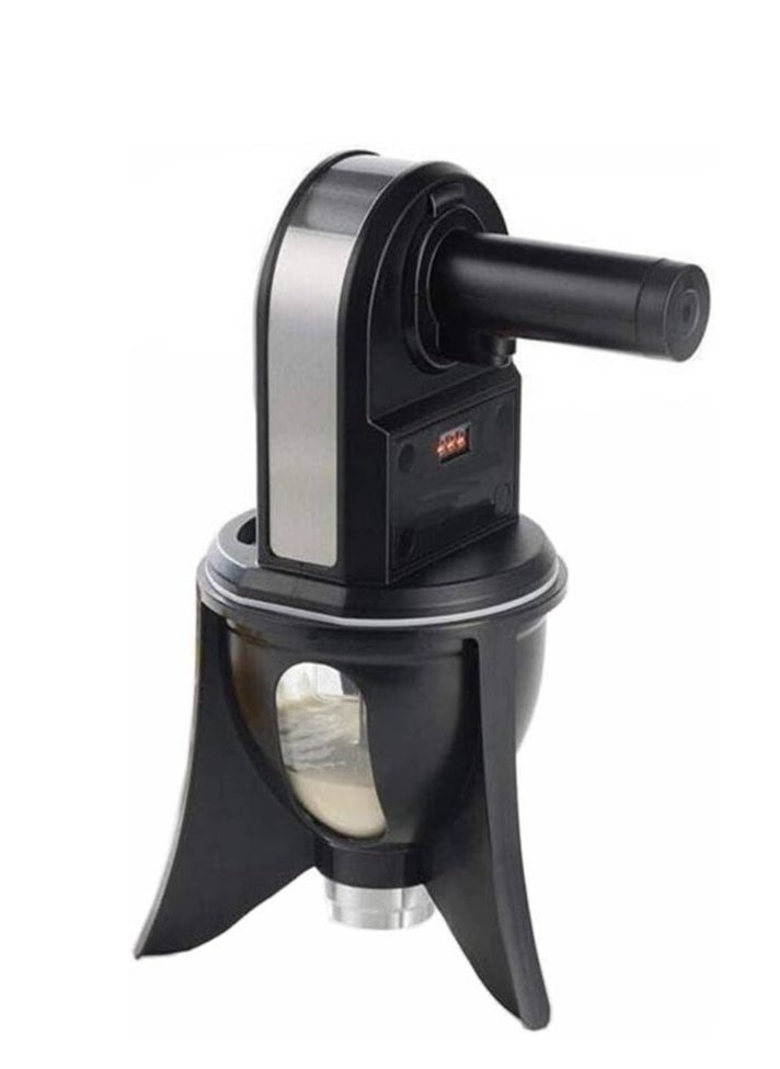 ال سي Sweet Dumpling Luqaimat Maker 700ml Bowl Capacity Detachable Hopper Cup & Holder On/Off Switch Digital Screen  - Image 1