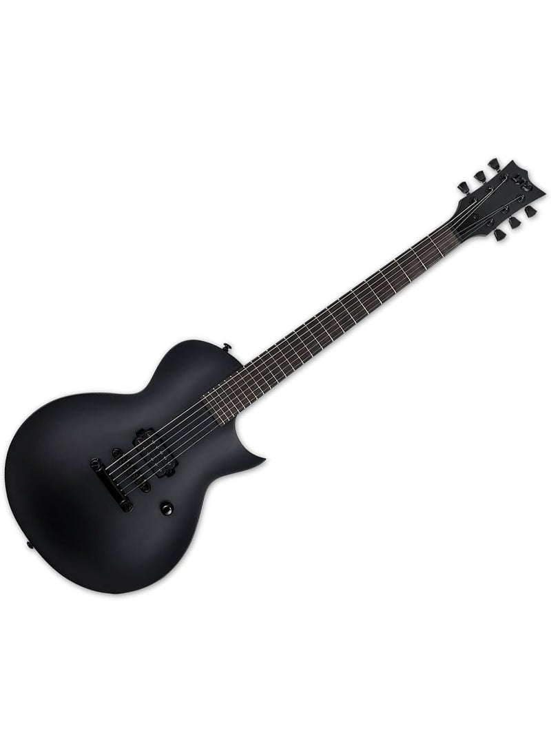 ESP ESP LTD ECBlack Metal Electric Guitar Black Satin  - Image 1
