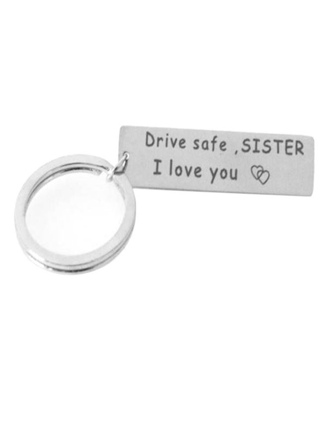 NIBEMINENT Stainless Steel Family Keychain