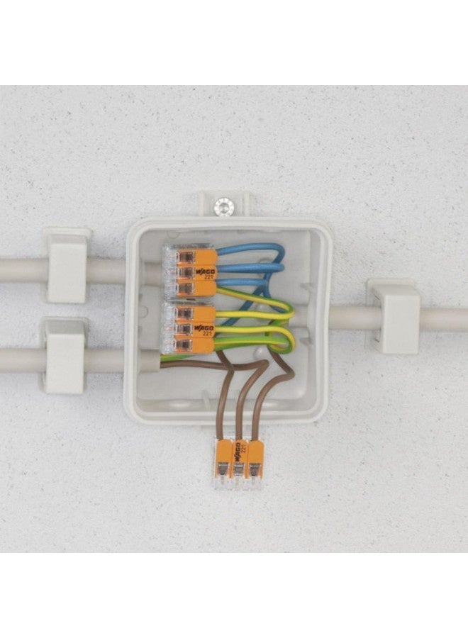 Wago 221-413 Lever-Nuts 3 Conductor Compact Connectors 10 Pk - Image 5