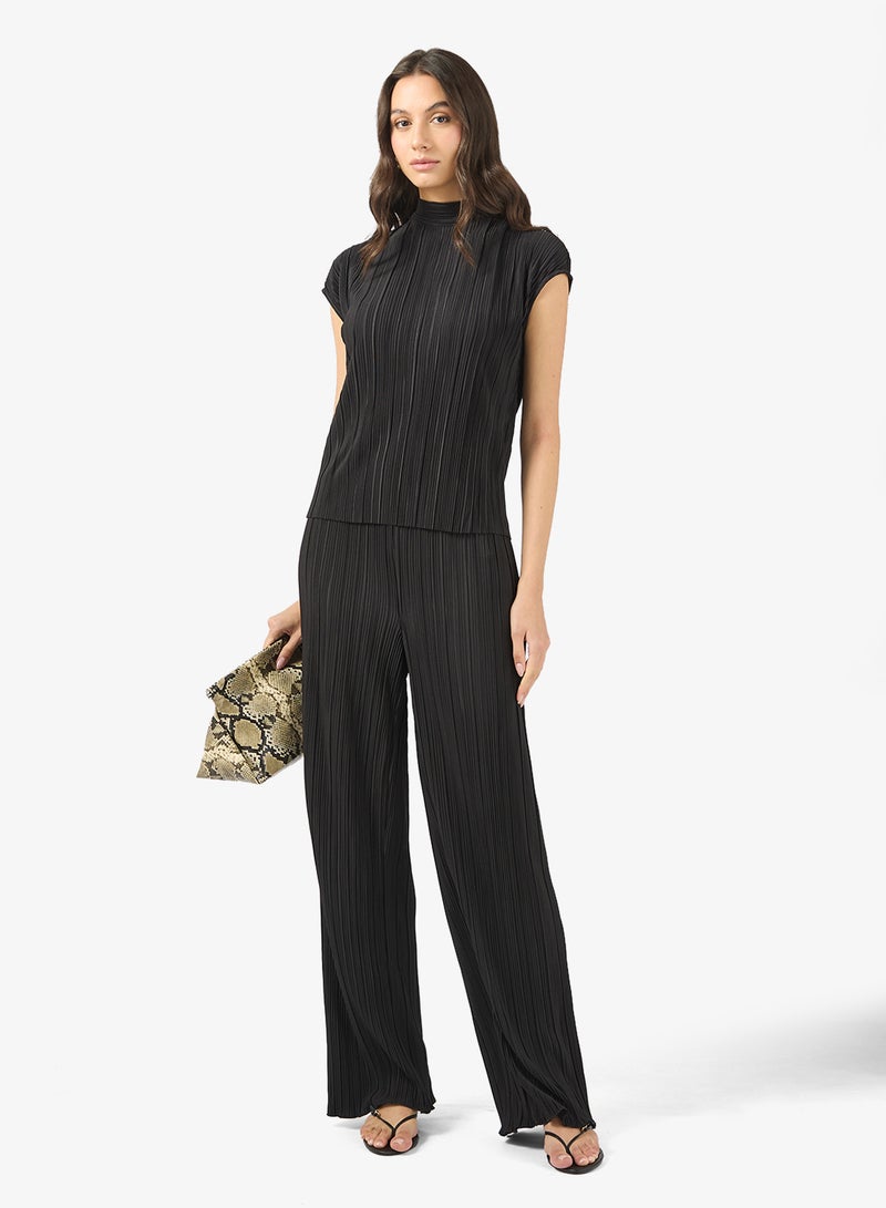 VERO MODA Vmaurora Tie Neck Capsleeve Top - Image 4