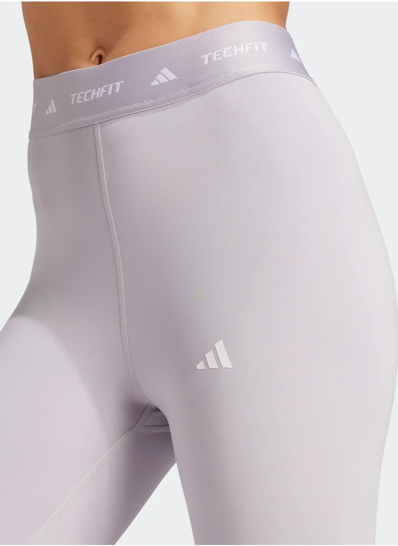 Adidas Techfit 3 Stripe 7/8 Leggings