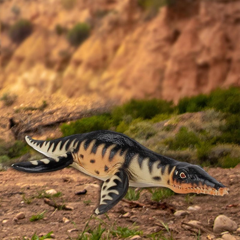 klarako Lifelike Swimming Ocean Dinosaur Toy Early Educational Plastic Deep Sea Monster Figurine Collection Birthday Gift Party Favor Home Decor  Liopleurodon - Image 3