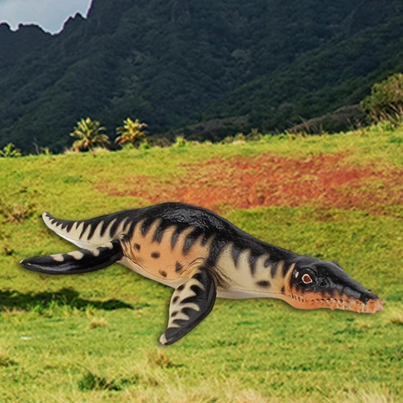 klarako Lifelike Swimming Ocean Dinosaur Toy Early Educational Plastic Deep Sea Monster Figurine Collection Birthday Gift Party Favor Home Decor  Liopleurodon - Image 4