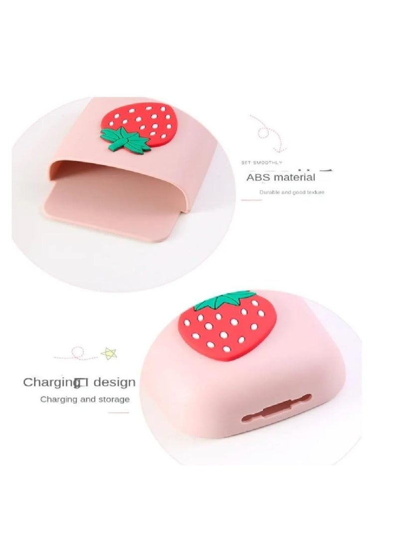 Wall Mount Phone Holder, Phone Stand for Bed, Wall Mounted Shower Phone Holder Remote Control Holder , Self-Adhesive Universal Media Organizer Storage Box (Mixed Colors) - Image 3