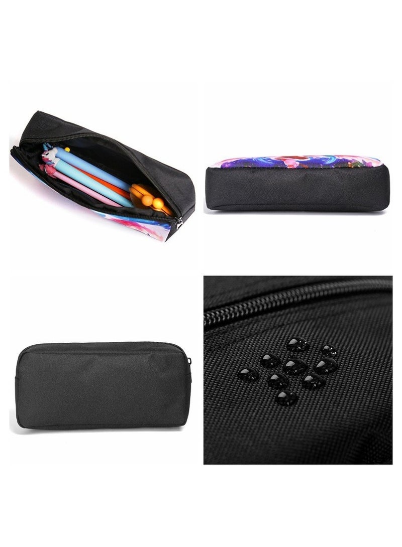 Versatile Electronic Music Marshmello Schoolbag High School Student Backpack 42*29*16CM+Pen Bag 24*14*7CM+Shoulder Bag 23*19*6CM three-piece set - Image 3