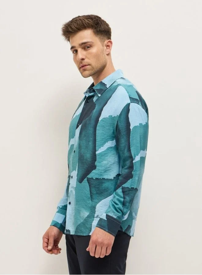 THE BEAR HOUSE  Men's Shirt for Casual and Formal Wear | Classic Button-Down Style for Office, Daily Use, Travel, Events & All-Season Outfits | Versatile & Stylish Wardrobe Essential for Every Occasion for Men | Best Price UAE