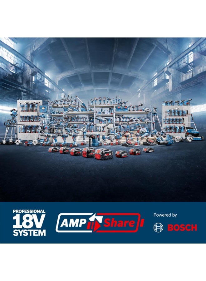 BOSCH Professional Starter Set With Li-on Batteries And Charger 18V 2 X Gba 18V 4.0Ah + 1 X Gal 18V 40 - Image 4