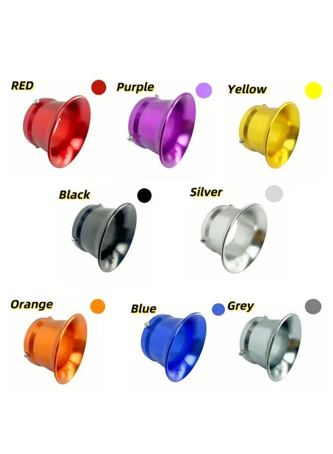 Purple Aluminum Alloy Air Filter Cup For PWK PE CVK Motorcycle Carburetor Upgrade - Image 3