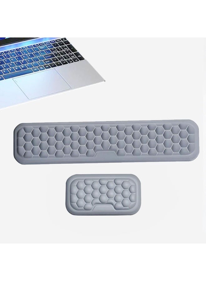General Mechanical keyboard hand rest, memory foam mouse pad, wrist support, comfortable wrist rest, hand rest, wrist support, male and female wrist rest  - Image 1