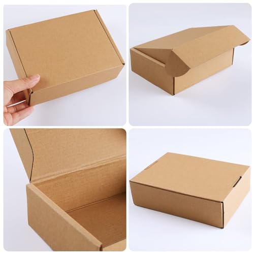 MALANI STORES Premium Eco-friendly 7X5X2.75 inch brown corrugated mailer 3ply box Pack of -25 - Image 4