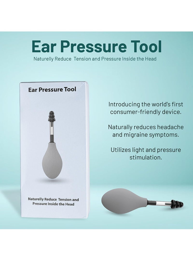 KASTWAVE Ear Pressure Tool Massage Tool Ear Pressure Regulator Ear Pressure Adjuster Head Pressure and Pain Relief - Image 5
