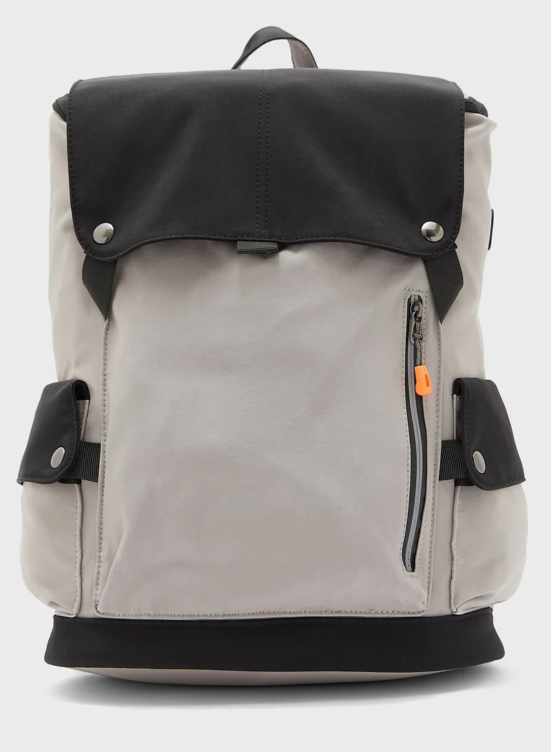 Seventy Five Spacious Casual Backpack With Laptop Compartment