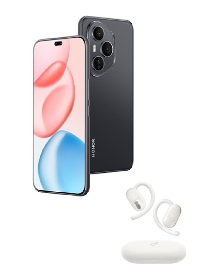 Honor 400 Pro Dual Midnight Black SIM 12GB RAM 512GB 5G With Free Anker Soundcore V20i (Gift Color May Vary) - Image 1