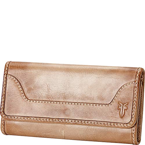 Frye Women's Melissa Wallet, Stylish Design with Holder & Slots, Compact for Purse, Beige, ONE Size - Image 1