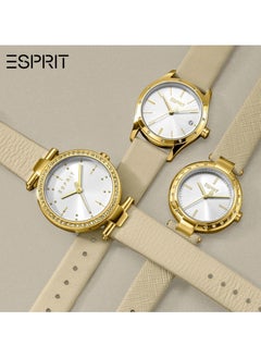 Esprit Stainless Steel Analog Women's Bracelet Watch With Beige Leather Band  ES1L223L0035 - pzsku/Z5C6AF90B2C975C4DB35FZ/45/_/1714215861/93c2b49e-c2db-4340-8c93-0e64d3d75a13