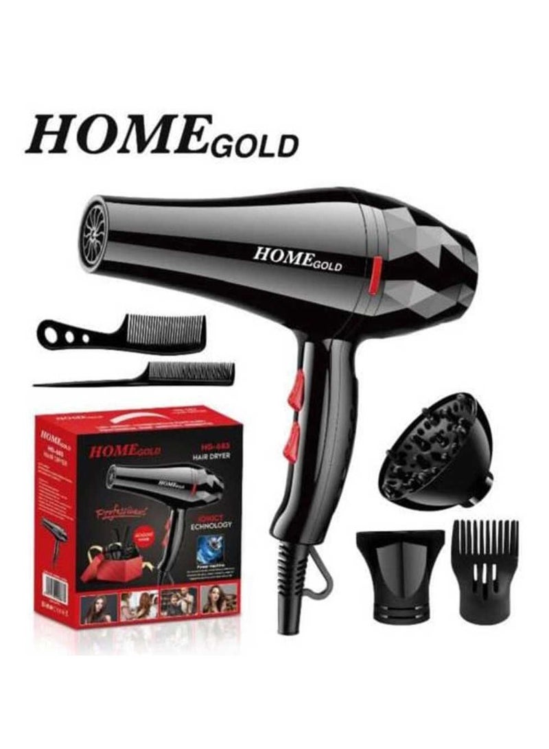 Home Gold HG-683 Professional Hair Dryer and Styler