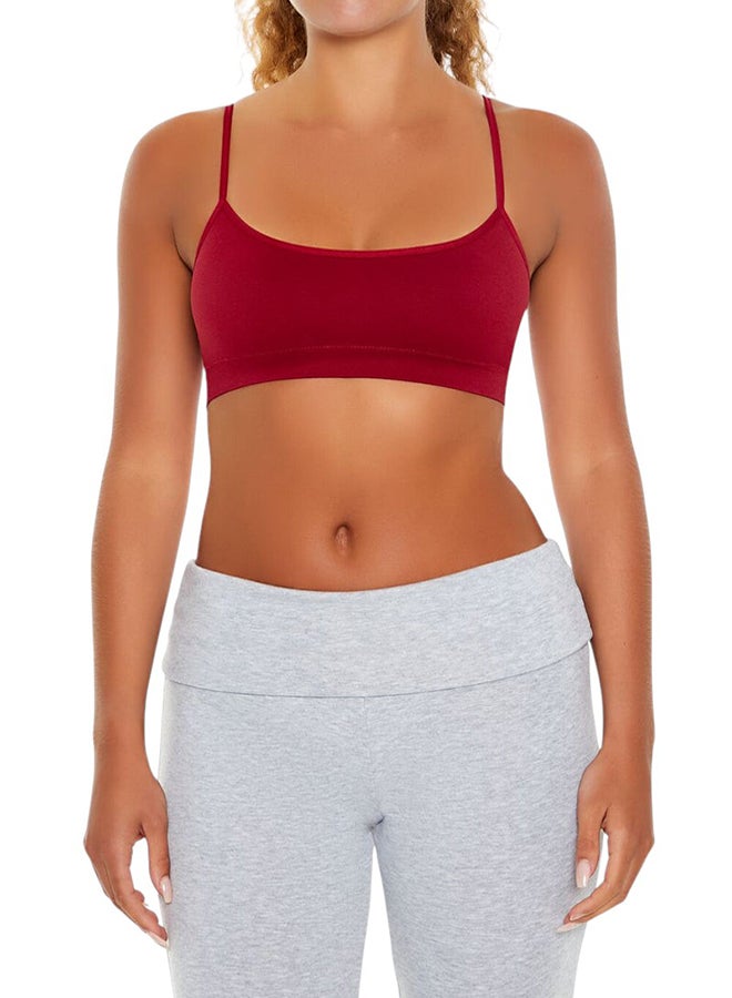 FOREVER 21 Basic Seamless Scoop Neck Bralette - Image 1