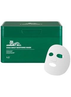 VT COSMETICS Daily Soothing Mask 30(Pcs) - Sheet mask | CICA Mask Sheet | Redness Mask sheet | Soothing Skin  - Image 1