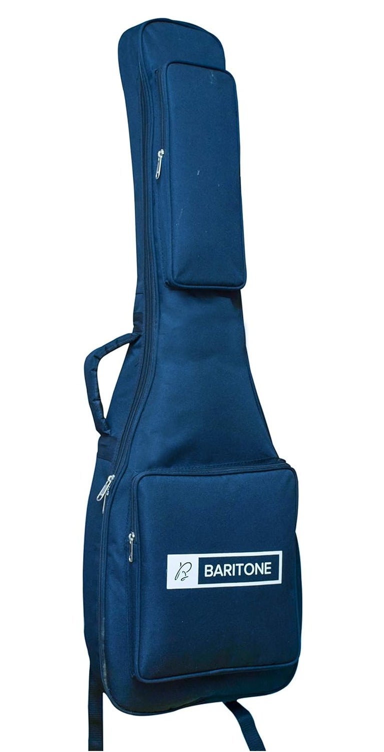 Baritone Padded Quality Electric Guitar Bag (Bag, Blue) - Image 1