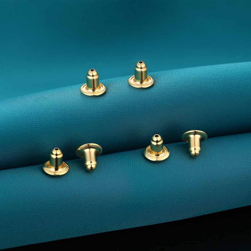 Catinee 925 Sterling Silver Earring Backs,Hypoallergenic Earring Backs Apply to Earring Back for Droopy Ears - Image 5